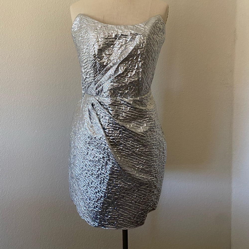 New Year’s Eve metallic dress!